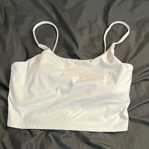 White Women's Crop Top